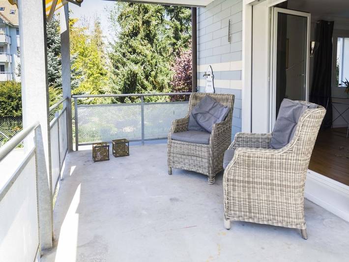 Ferienhaus für 8 Personen, mit Balkon, kinderfreundlich im Thurgau