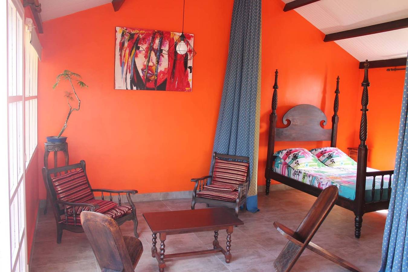 Charming bungalow with sea view in Sainte Rose in Sainte-Rose, Guadeloupe (Caribbean)