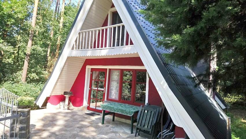 Ferienhaus für 5 Personen, mit Balkon und Terrasse sowie Garten und Ausblick in Zerbst/Anhalt