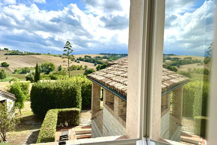 Appartement entier, Appartement de vacances pour 6 personnes avec jardin in Sirolo, Riviera del Conero