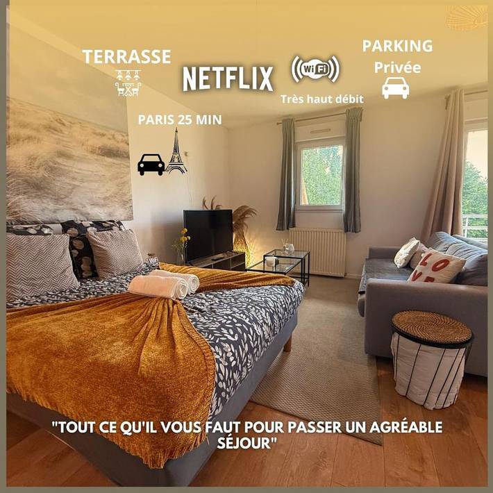 Gîte pour 2 personnes, avec jardin à Vitry-sur-Seine - 2