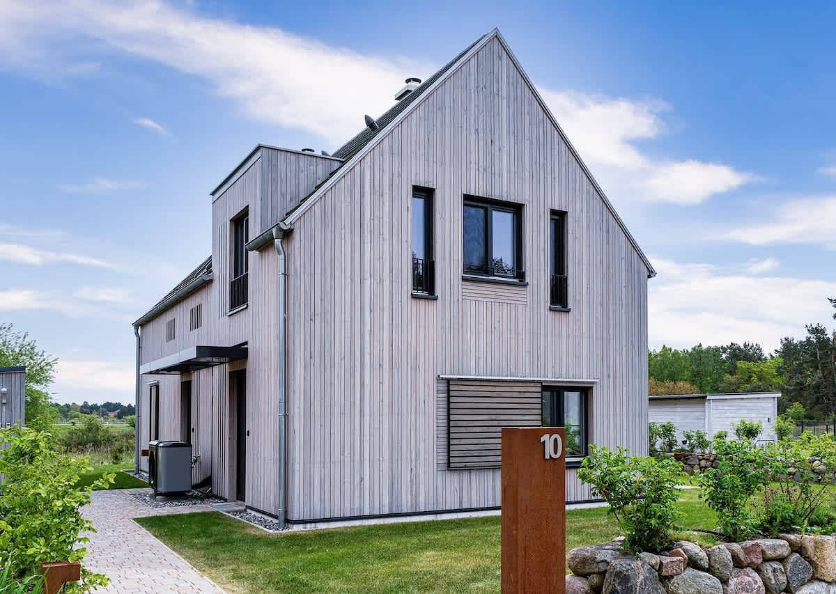Ferienhaus für 4 Personen mit Garten in Pruchten, Vorpommern