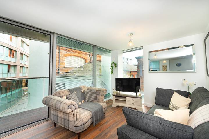 Apartament wakacyjny dla 4 osób, z Balkon w Liverpool