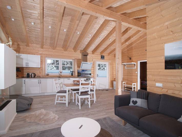 Ferienhaus für 4 Personen, mit Sauna und Terrasse sowie Seeblick und Garten im Oberharz