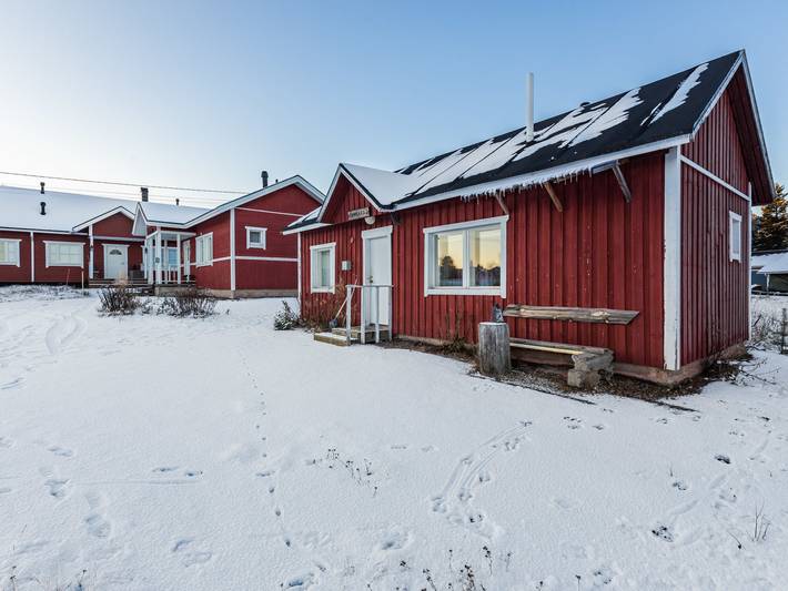 Tammukka i in Äkäslompolo, Lappland