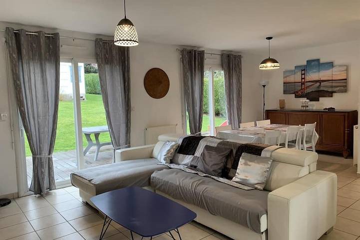 Casa de vacaciones para 6 personas, con terraza y jardín - 1