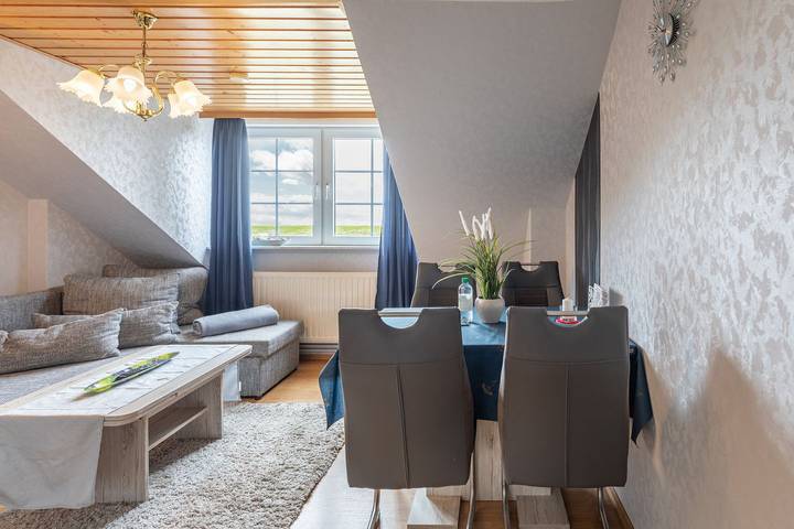 Ferienwohnung für 4 Personen, mit Garten und Terrasse, mit Haustier in Dagebüll
