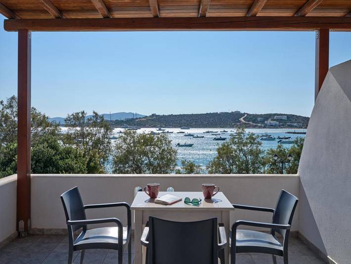 Appartement de vacances pour 2 personnes, avec Balcon ainsi que Terrasse et Vue