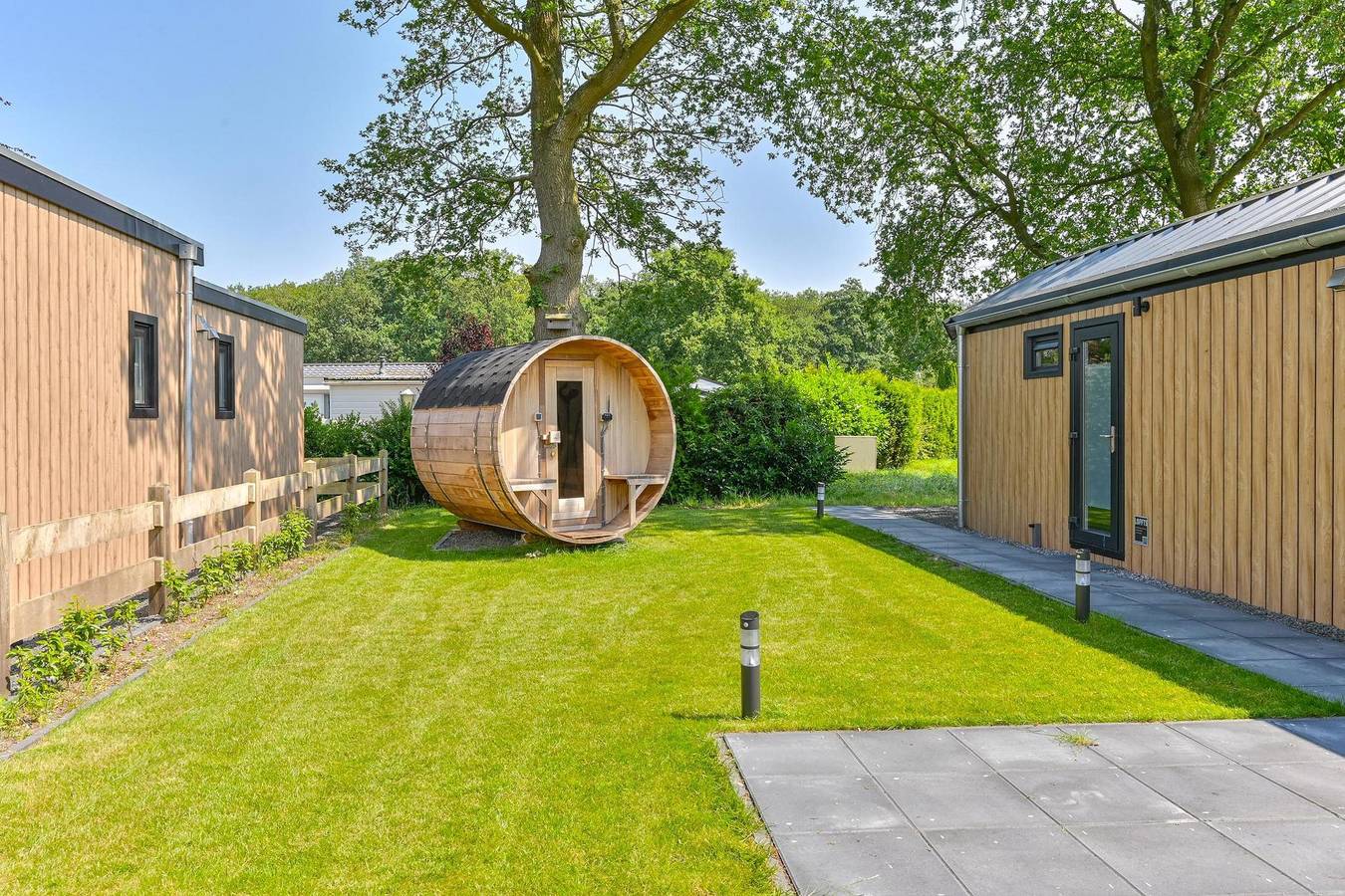Drentse Weelde — Luxuriöse Lodge für 4 Personen mit Sauna in Drenthe