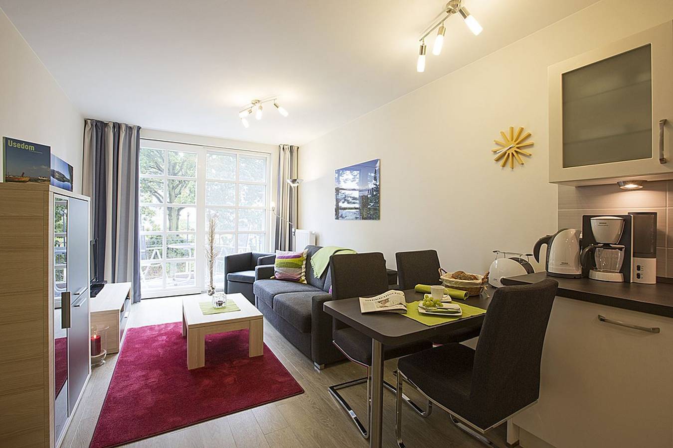 Apartamento entero, Residenz am Balmer See Whg. 19 mit Sauna, Seeblick und 50 m zum Wasser in Balm, Benz (desambiguación)