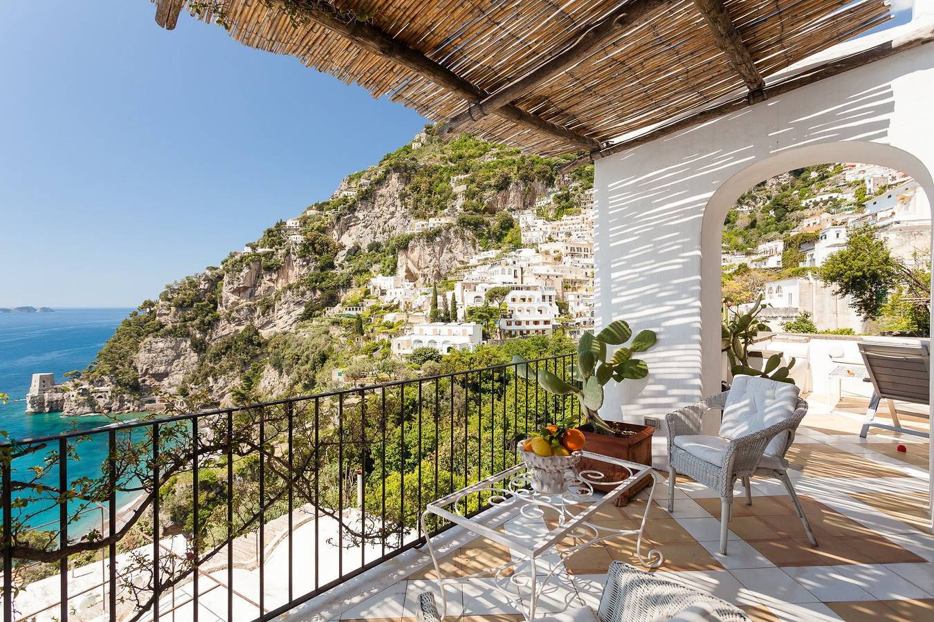 Ferienhaus für 6 Personen mit Balkon in Positano, Amalfiküste