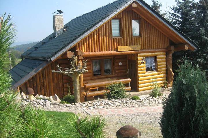 Lodge für 5 Personen, mit Pool und Garten sowie Sauna