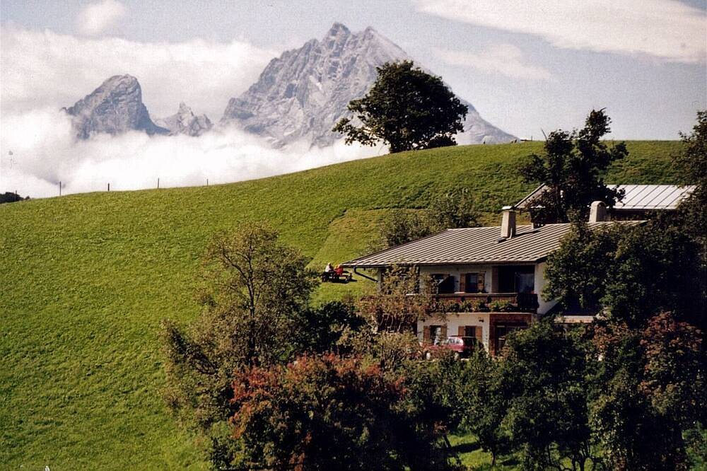 Ganze Wohnung, Ferienwohnung in ruhiger sonniger Höhenlage mit sehr guten Panoramablick in Göllstock, Marktschellenberg