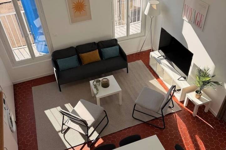 Appartement de vacances pour 6 personnes, avec balcon à Aubagne