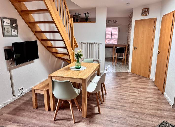 Ferienwohnung für 5 Personen, mit Garten in Alfsee