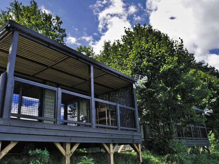 Chalet pour 6 personnes, avec terrasse et piscine