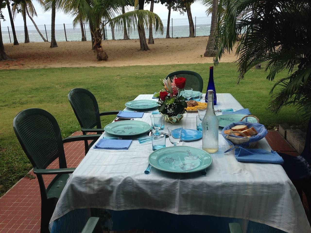 Ganze Wohnung, Moderne Wohnung mit Meerblick in Le Moule 38 m² - Terrasse. in Le Moule, Guadeloupe