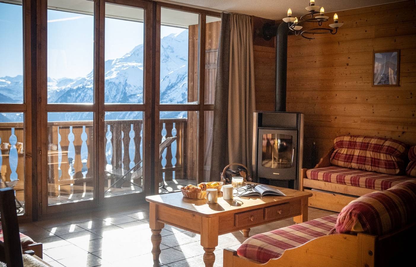 Geheel appartement, Les Balcons de la Rosière in La Rosière, Montvalezan