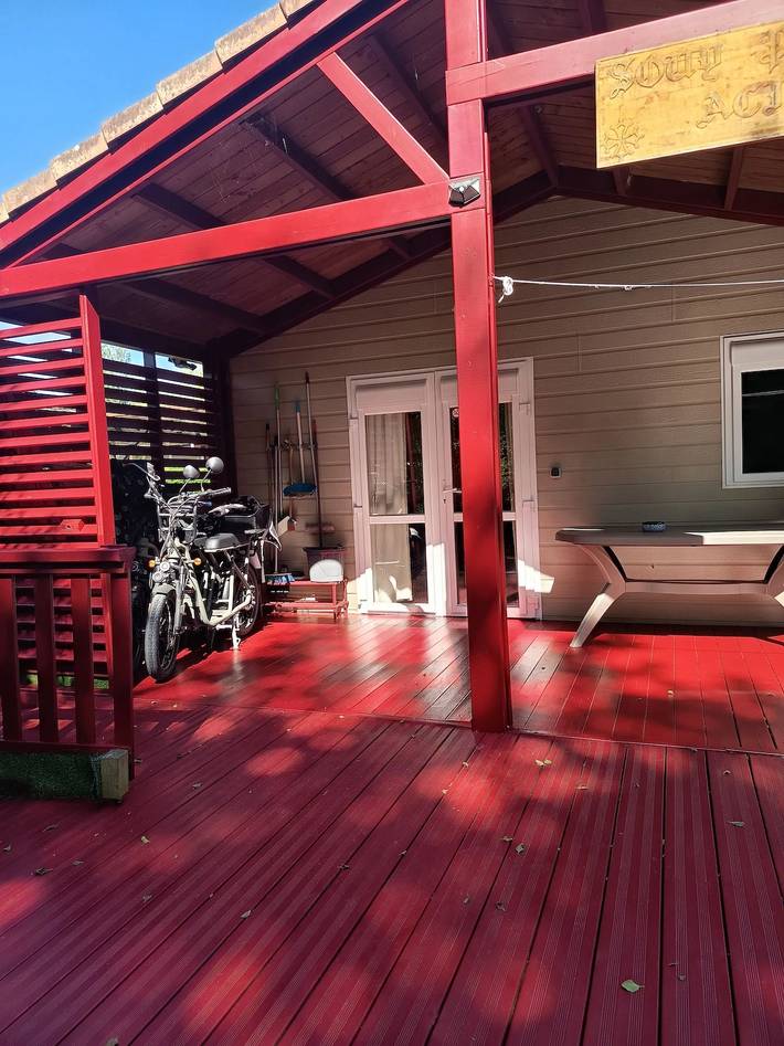 Chalet pour 4 personnes, avec vue sur le lac et terrasse dans le Gers - 4
