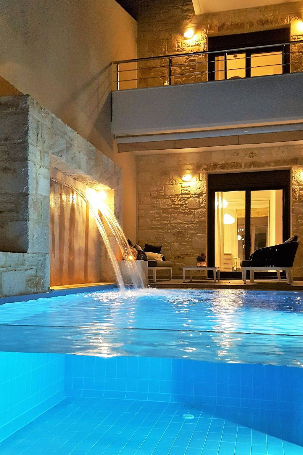 Gut ausgestattete Villa mit Pool und privatem Garten in Almyrida, Vamos