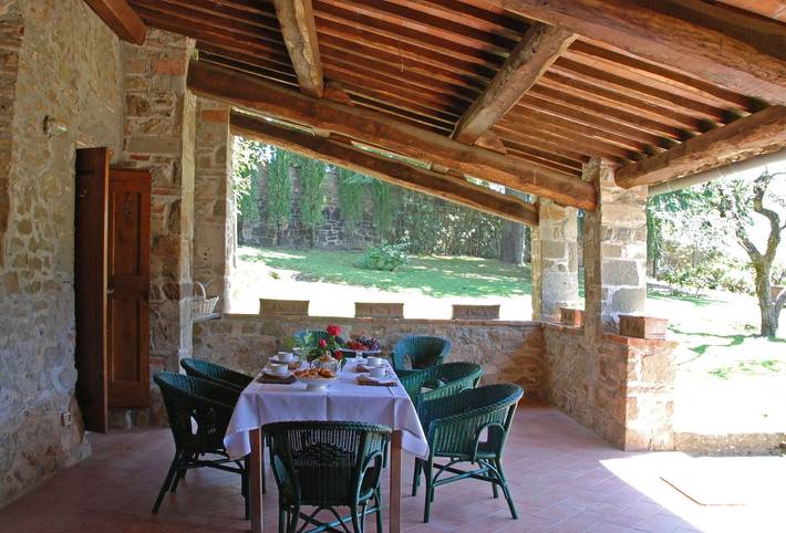 Location de vacances pour 11 personnes, avec terrasse et jardin à Radda in Chianti - 4