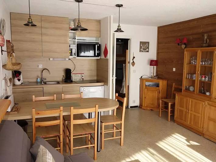 Studio entier, La Meije Apt 08 in Huez, Parc national des Écrins