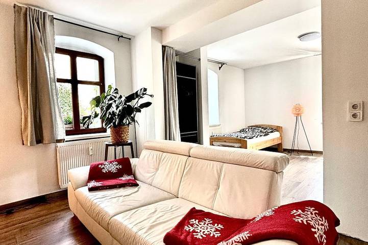 Ferienwohnung für 4 Personen, mit Garten in Doberschau