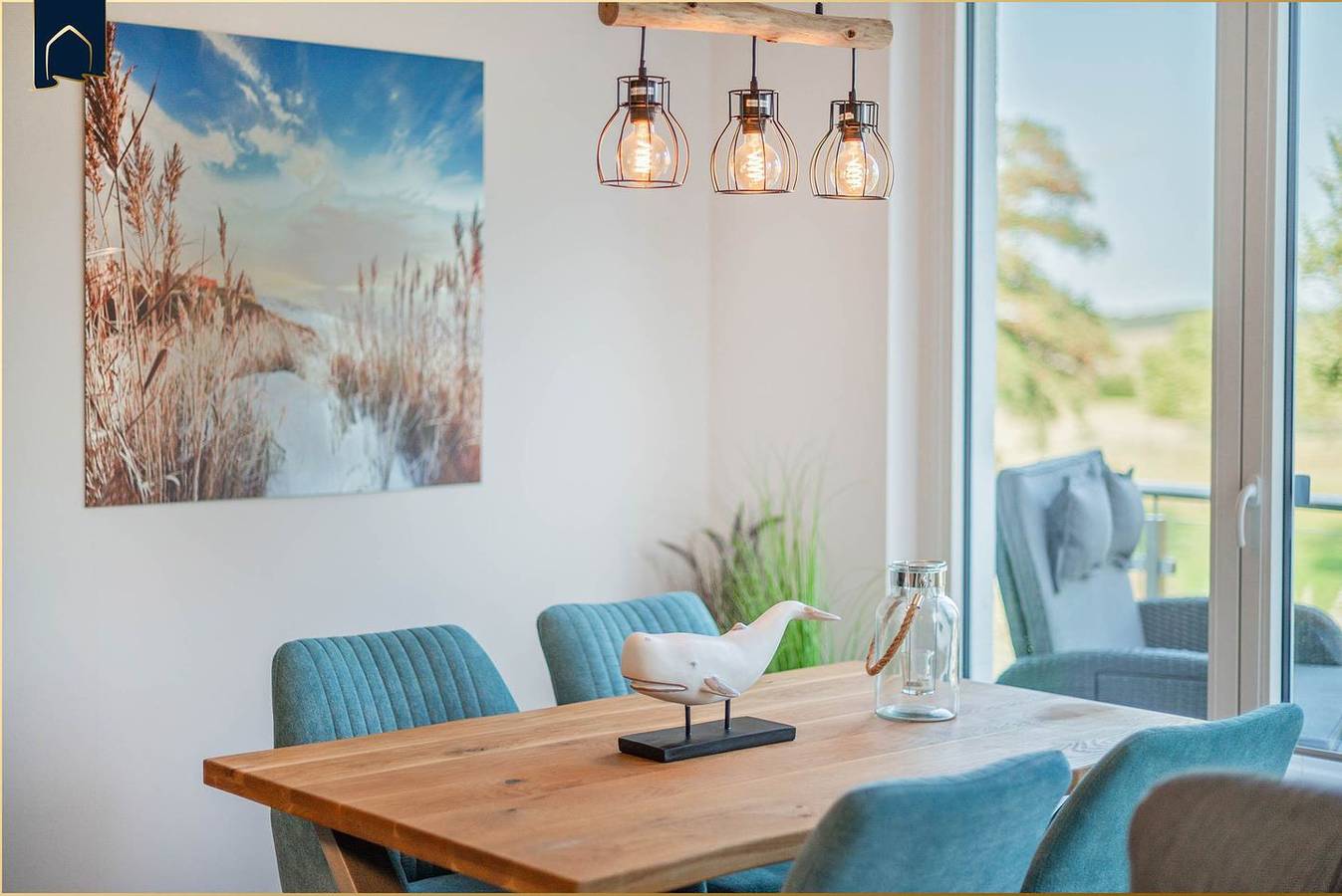 Entire apartment, Moderne Ferienwohnung mit Balkon & Sauna – ruhig gelegen im Grünen in Zirchow, Usedom
