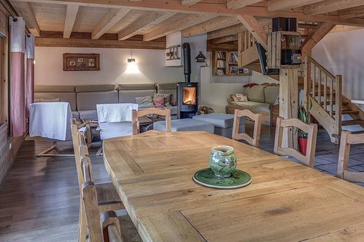 Maison pour 10 personnes, avec balcon, animaux acceptés à Saint-Jean-de-Sixt