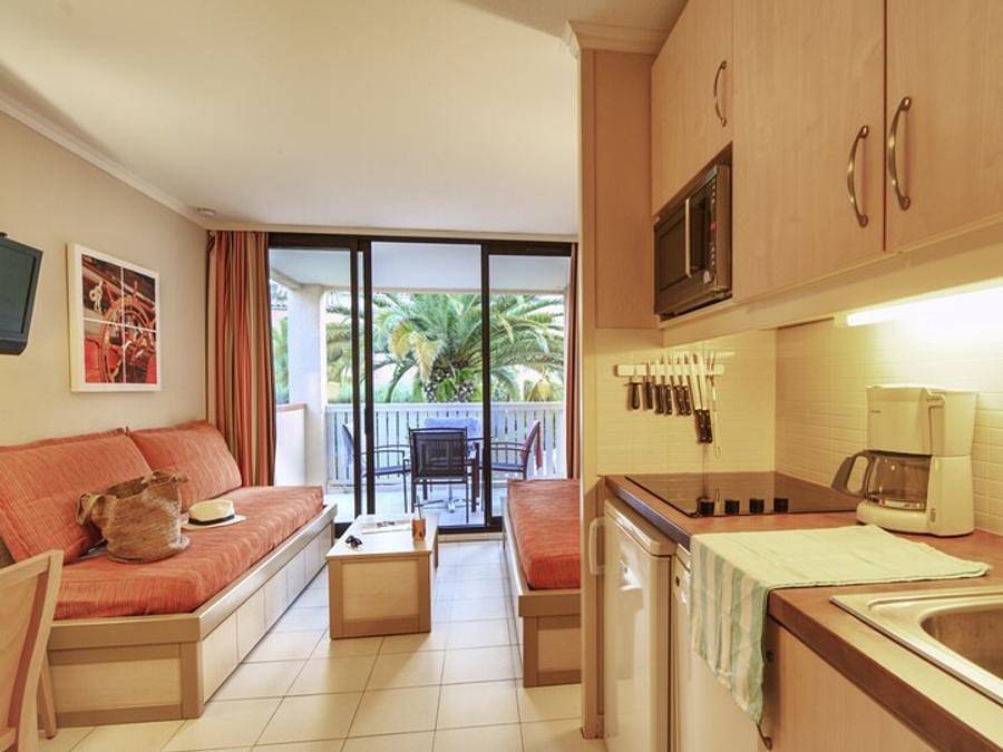 Pierre & Vacances Résidence L'Anse de Pramousquier - Studio 4 personen - Studio 4 Personen - 1 Schlafbereich - Terrasse oder Balkon in Pramousquier, Le Lavandou