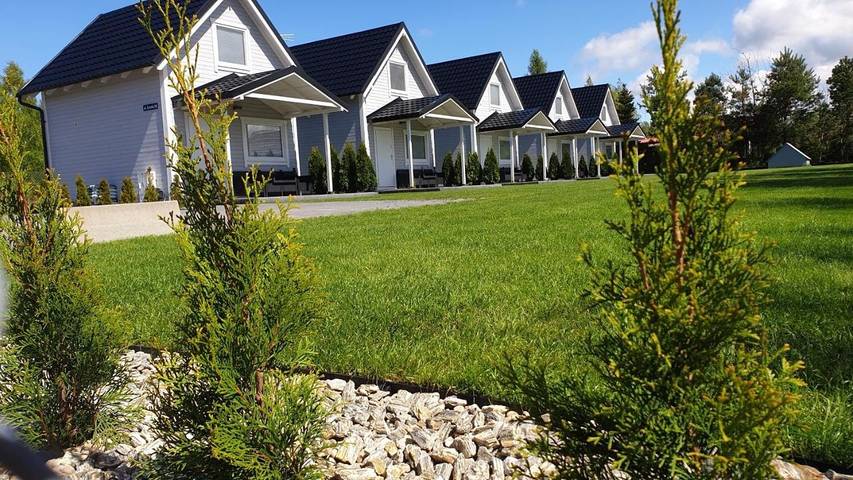 Ferienpark für 6 Personen, mit Garten und Pool sowie Ausblick und Terrasse in Polen