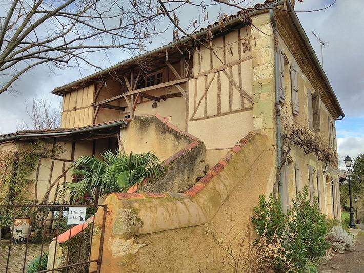 Cottage pour 3 personnes, avec jardin ainsi que terrasse et vue à Barran