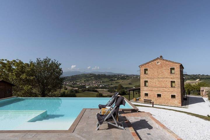 Ferienhaus für 12 Personen, mit Garten und Terrasse, mit Haustier in Marche - 3