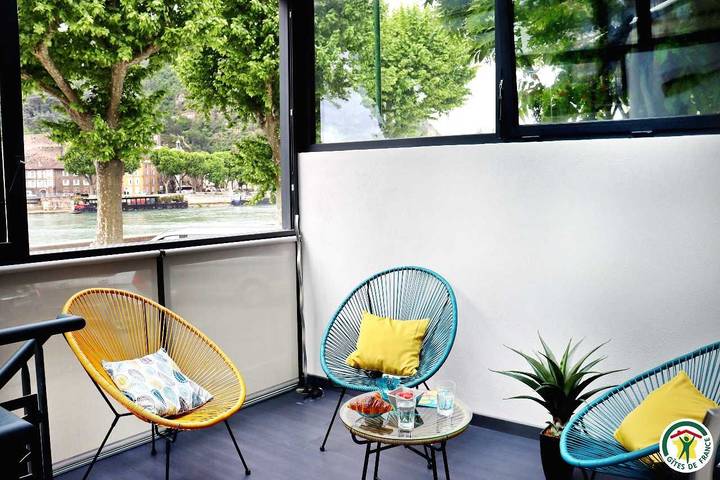 Gîte für 4 Personen, mit Ausblick und Terrasse - 1