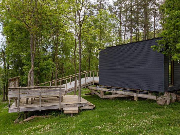 Chalet pour 2 personnes, avec balcon et jardin en Bretagne - 3