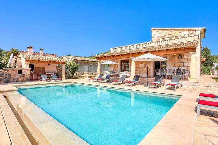 Villa für 8 Personen mit Garten in Crestatx, Sa Pobla