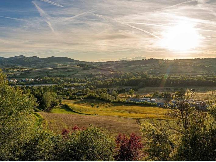 Location de vacances pour 6 personnes, avec Balcon et Terrasse ainsi que Jardin et Vue dans Lesignano De Bagni - 2
