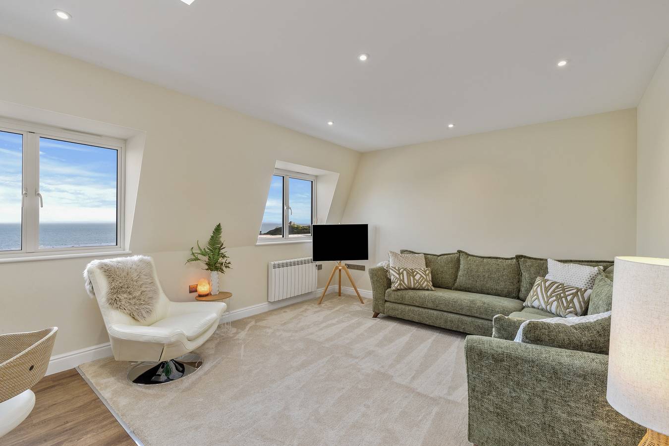 Ganze Wohnung, Ferienwohnung für 4 Personen mit Balkon in Tenby, Pembrokeshire