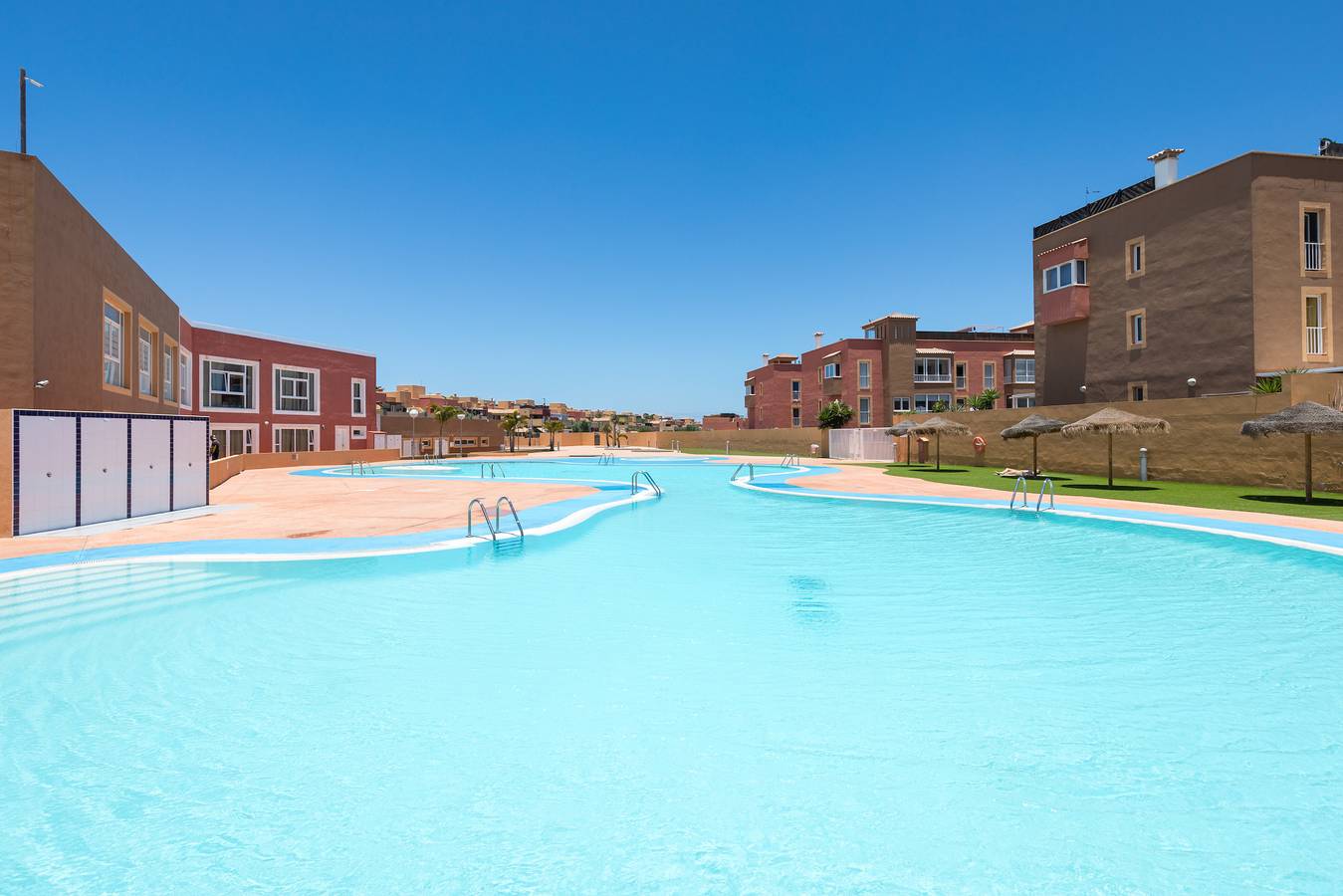 Corralejo Duplex - Solarium & Pool in Geafond, La Oliva