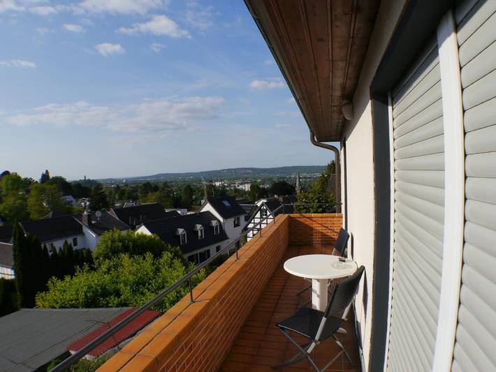 Ferienwohnung für 2 Personen, mit Balkon und Ausblick in Bad Godesberg