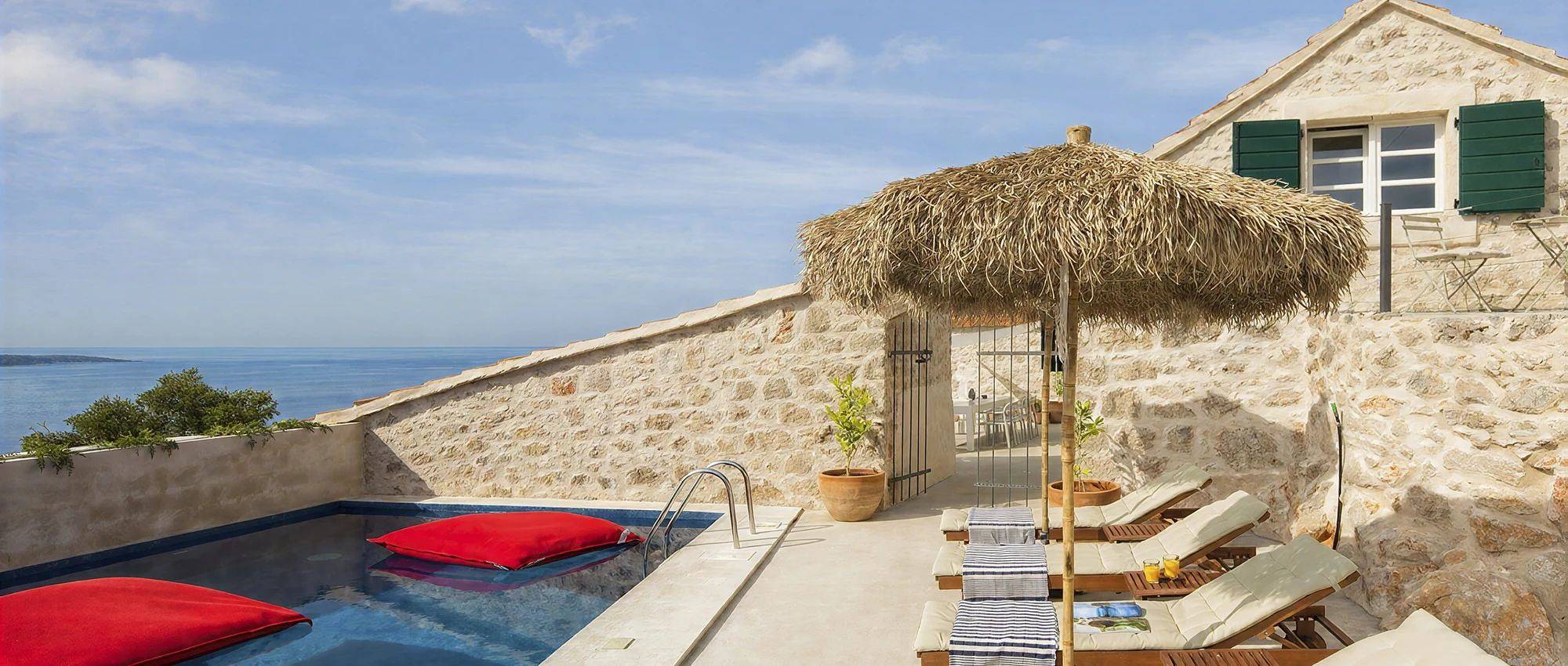 Villa Amarant in Zavala, Hvar