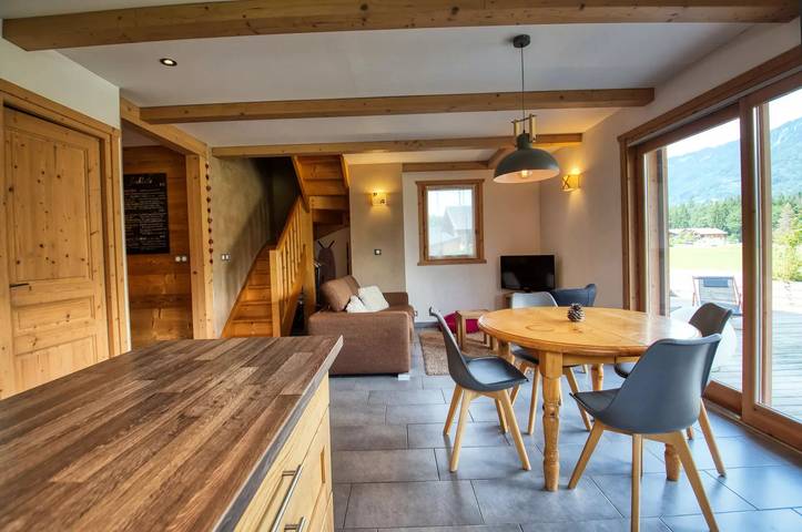 Ganze Wohnung, Schöne 2-Zimmer-Wohnung im Reihenhaus in Station de Morillon, Samoëns