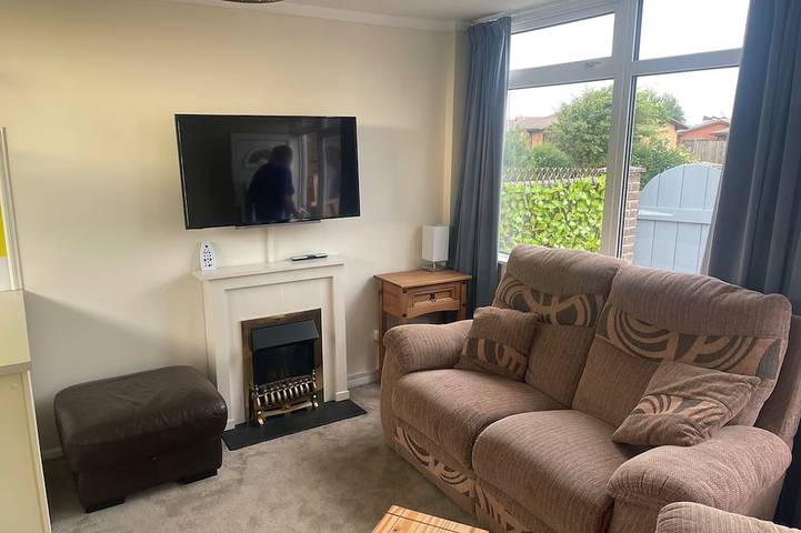 Chalet for 4 people, with garden in Chapel St. Leonards