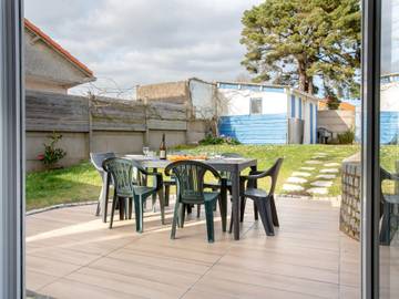 Location de vacances pour 6 personnes, avec jardin et terrasse à La Bernerie-en-Retz