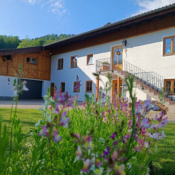 Ganze Ferienwohnung, Antenbichllehen Ferienwohnungen - Fewo Antenbichllehen Hochthron 75 qm, 1 Sz mit Balkon in Berchtesgaden, Berchtesgadener Alpen