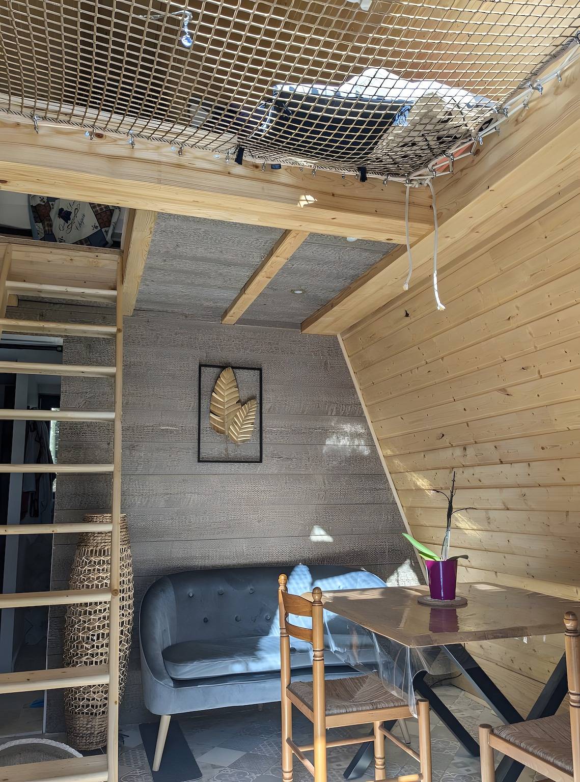 Chalet atypique en pleine forêt des vosges du nord in Soucht, Sarreguemines