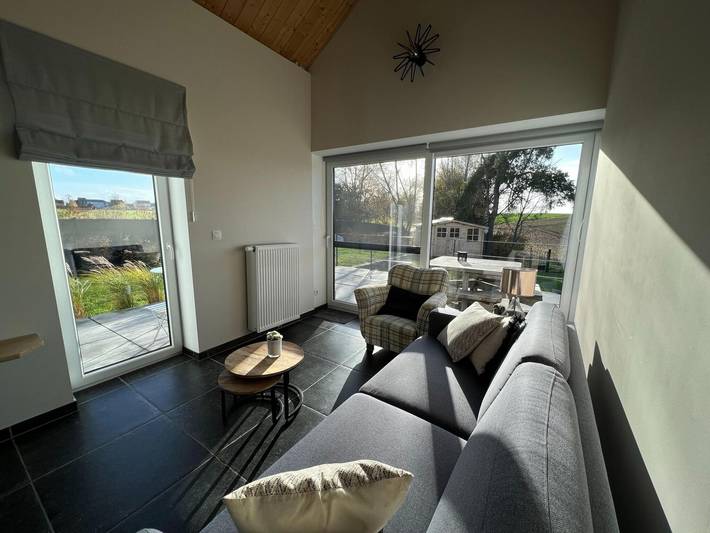 Location de vacances pour 5 personnes, avec jardin à Modave