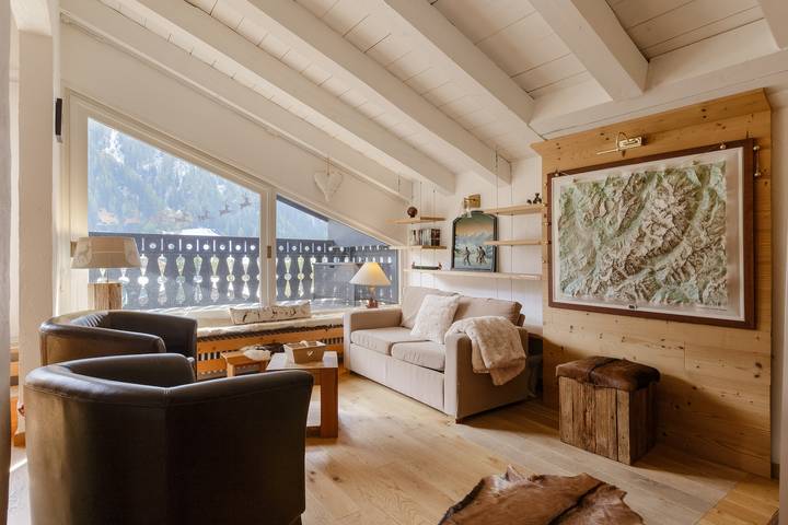Ferienwohnung für 4 Personen, mit Pool und Balkon in Chamonix