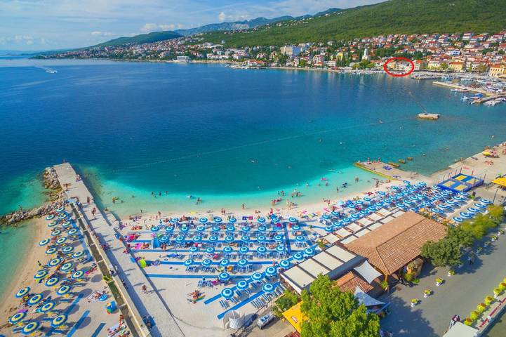 Ferienwohnung für 3 Personen, mit Balkon in Selce