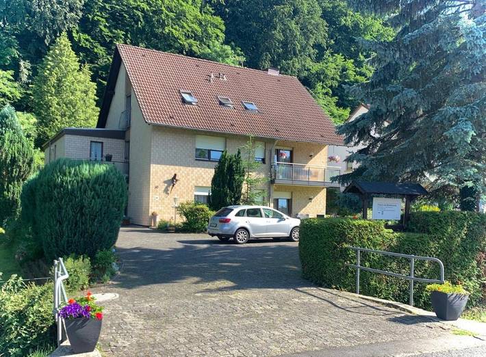 Ferienhaus für 2 Personen, mit Balkon und Terrasse sowie Garten und Ausblick